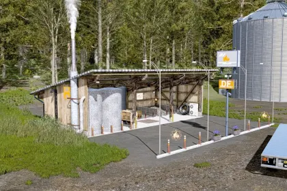 Теплова енергетична станція DF Industries Thermal Energy Center M34 для Farming Simulator 25