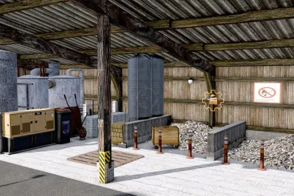 Wärmekraftwerk DF Industries Thermal Energy Center M34 für Farming Simulator 25 — 2