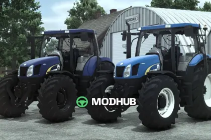 Трактор New Holland T6000 V1.0.0.2 для FS25