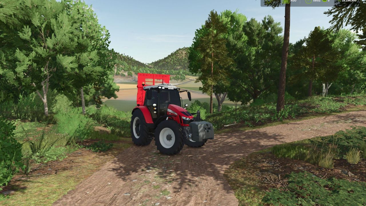 Effizienter Traktor Massey Ferguson 5700 Series — Leistungs- und Komforttuning für FS25 - Screenshots