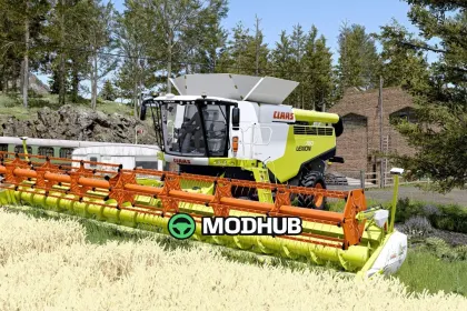 Комбайн CLAAS Lexion 600/700 GEN 2 V1.0 для FS25
