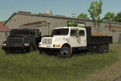 Мод на International 4900 Flatbed для Farming Simulator 25