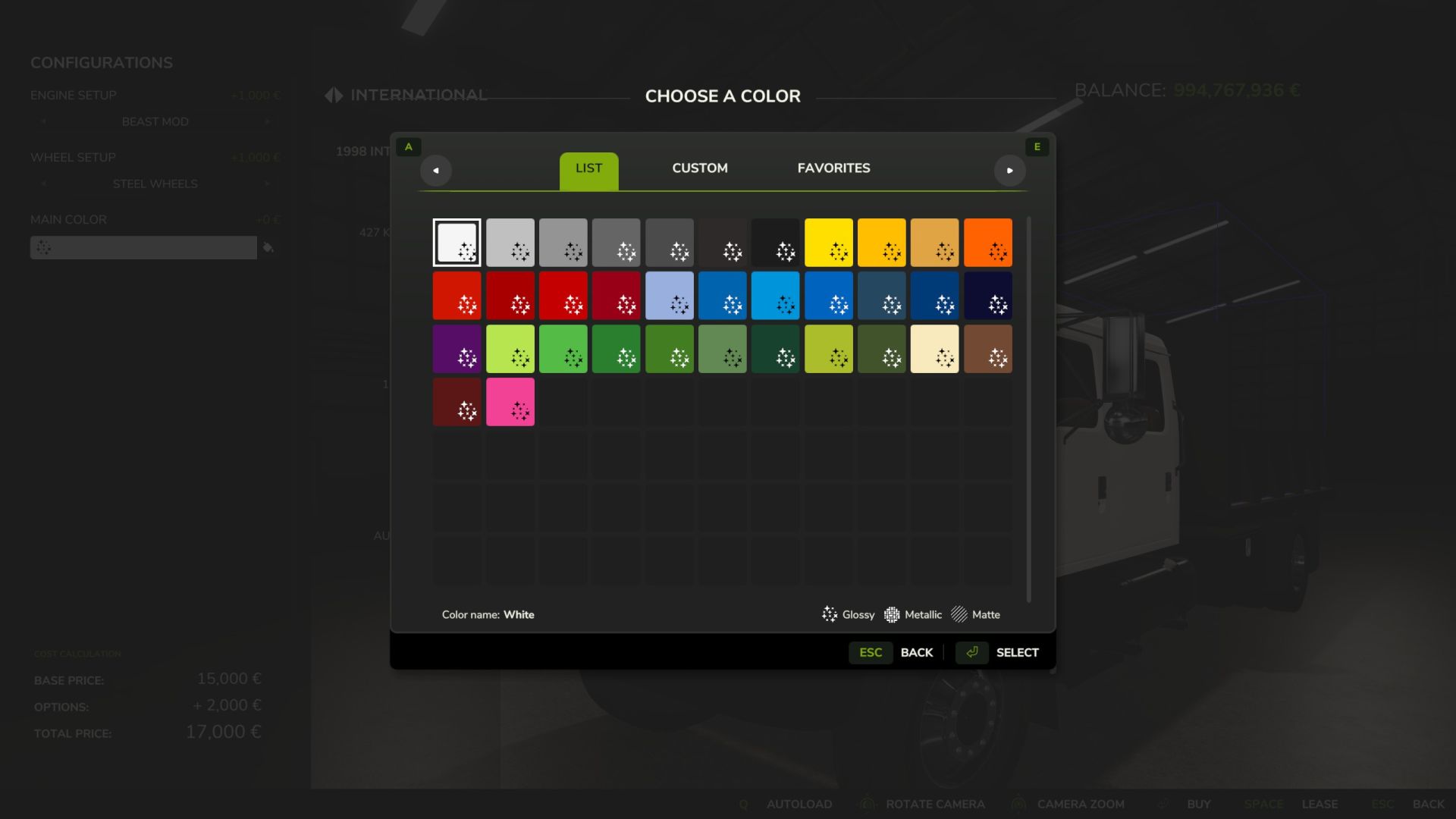 Mod für International 4900 Flatbed für Farming Simulator 25 - Screenshots