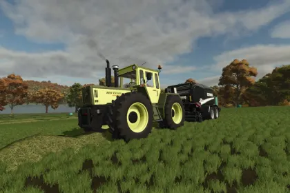 Owijarka/zbieracz bel Göweil G-1 F125 Kombi do Farming Simulator 25 — 3
