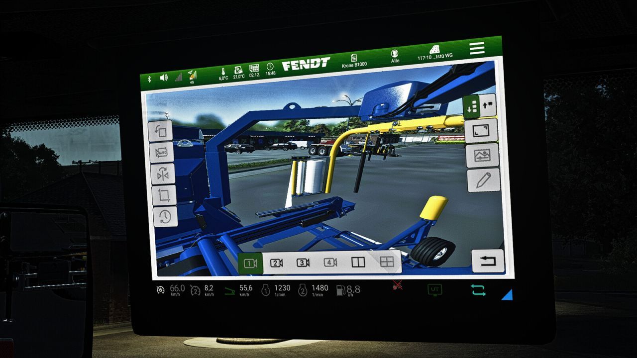Owijarka/zbieracz bel Göweil G-1 F125 Kombi do Farming Simulator 25