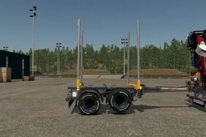 Трейлер Riedler RUZ220-K для Farming Simulator 25 — 4
