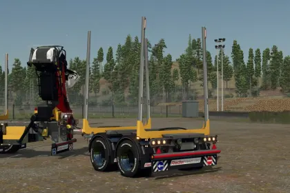 Трейлер Riedler RUZ220-K для Farming Simulator 25 — 6