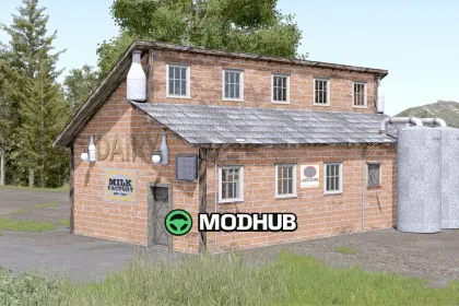 Молочний завод DF Industries Farm Dairy V1.0 для FS25