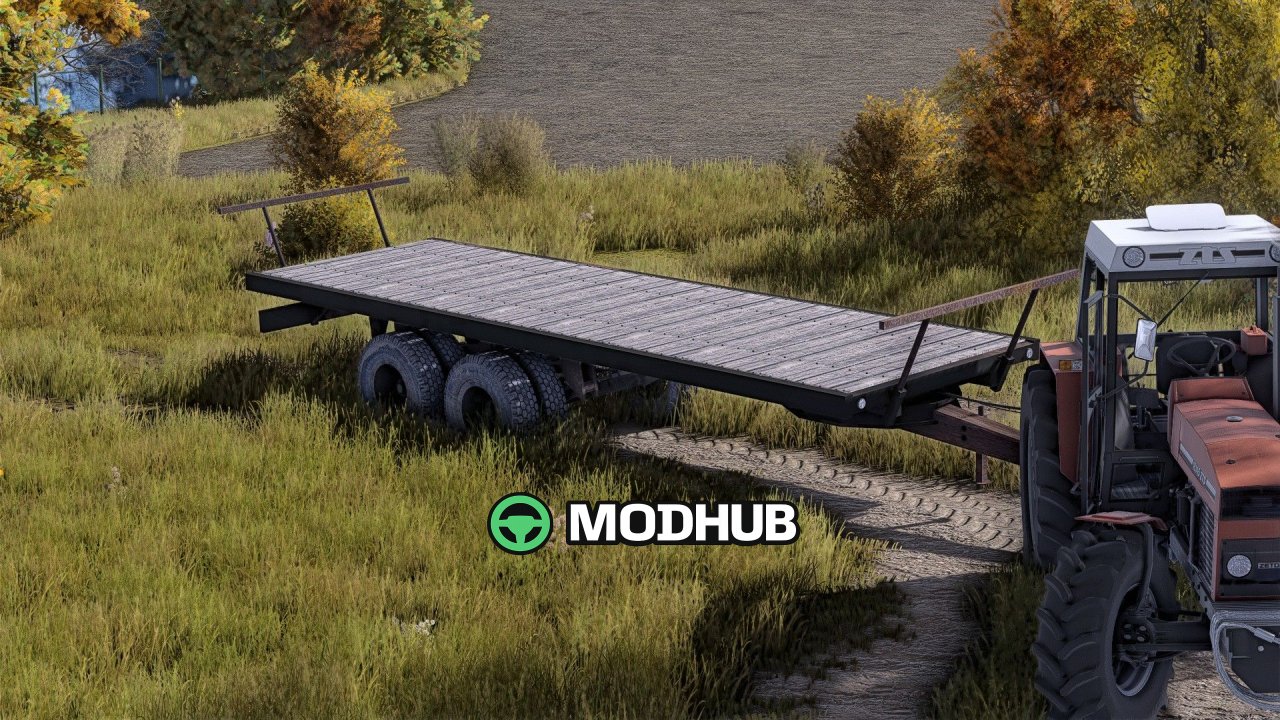 Причіп Old Bale Trailer Autoload V1.0 для FS25