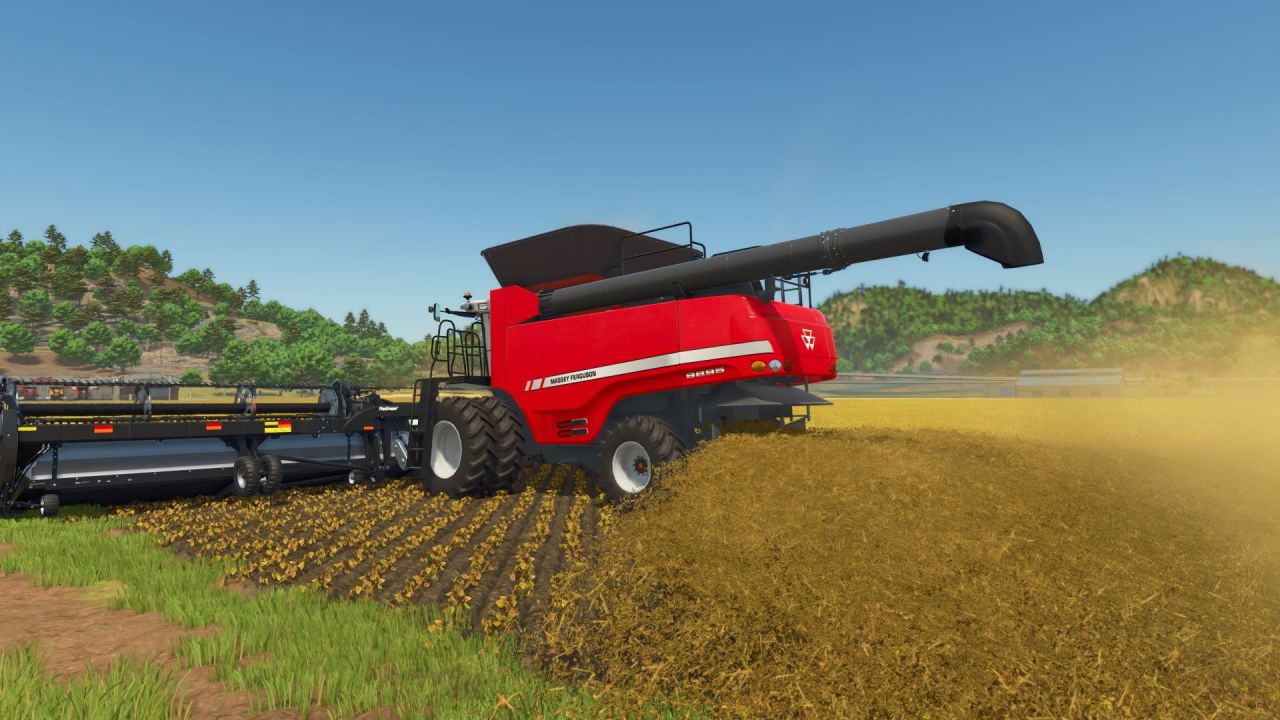 Legendärer Mähdrescher Massey Ferguson 9895 / Valtra BC 8800 — Hoher Ertrag und Niedrigere Kosten