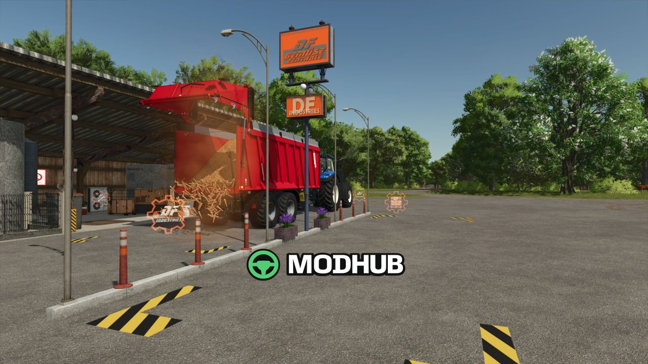 Будівельний центр DF Industries Vegetable Center M35 V1.0 для FS25