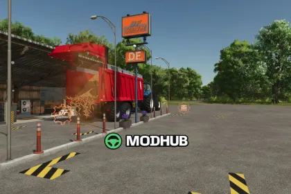 Будівельний центр DF Industries Vegetable Center M35 V1.0 для FS25 — 2