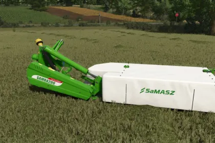 Effiziente Mähmaschine SaMASZ Samba 200 für schnelles Mähen in Farming Simulator 25 — 5