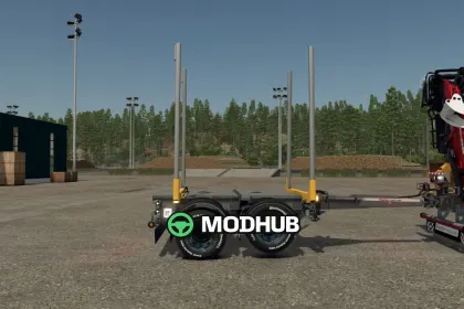 Напівпричіп Riedler RUZ220-K V1.0 для FS25 — 4