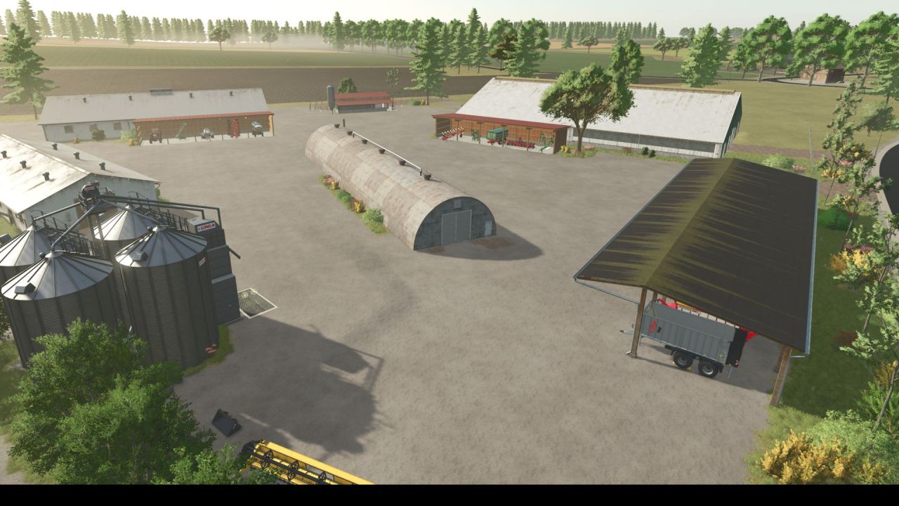 Legendarny Map Lausitzer Landschaften 4x dla Farming Simulator 25 — Wschodnie Niemcy przy granicy