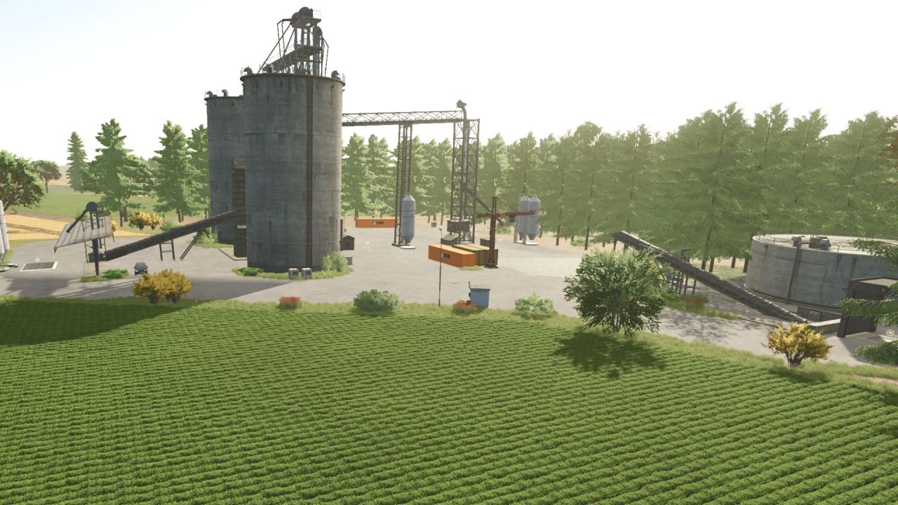Legendarny Map Lausitzer Landschaften 4x dla Farming Simulator 25 — Wschodnie Niemcy przy granicy