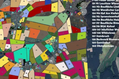 Legendarny Map Lausitzer Landschaften 4x dla Farming Simulator 25 — Wschodnie Niemcy przy granicy — 5