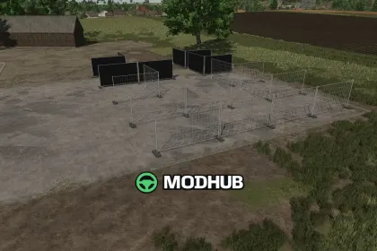 Construction Fence V2.0.0.1 for FS25 — 4