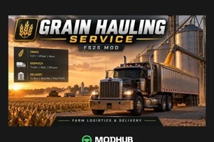 Сервіс перевезення зерна v1.0 для FS25