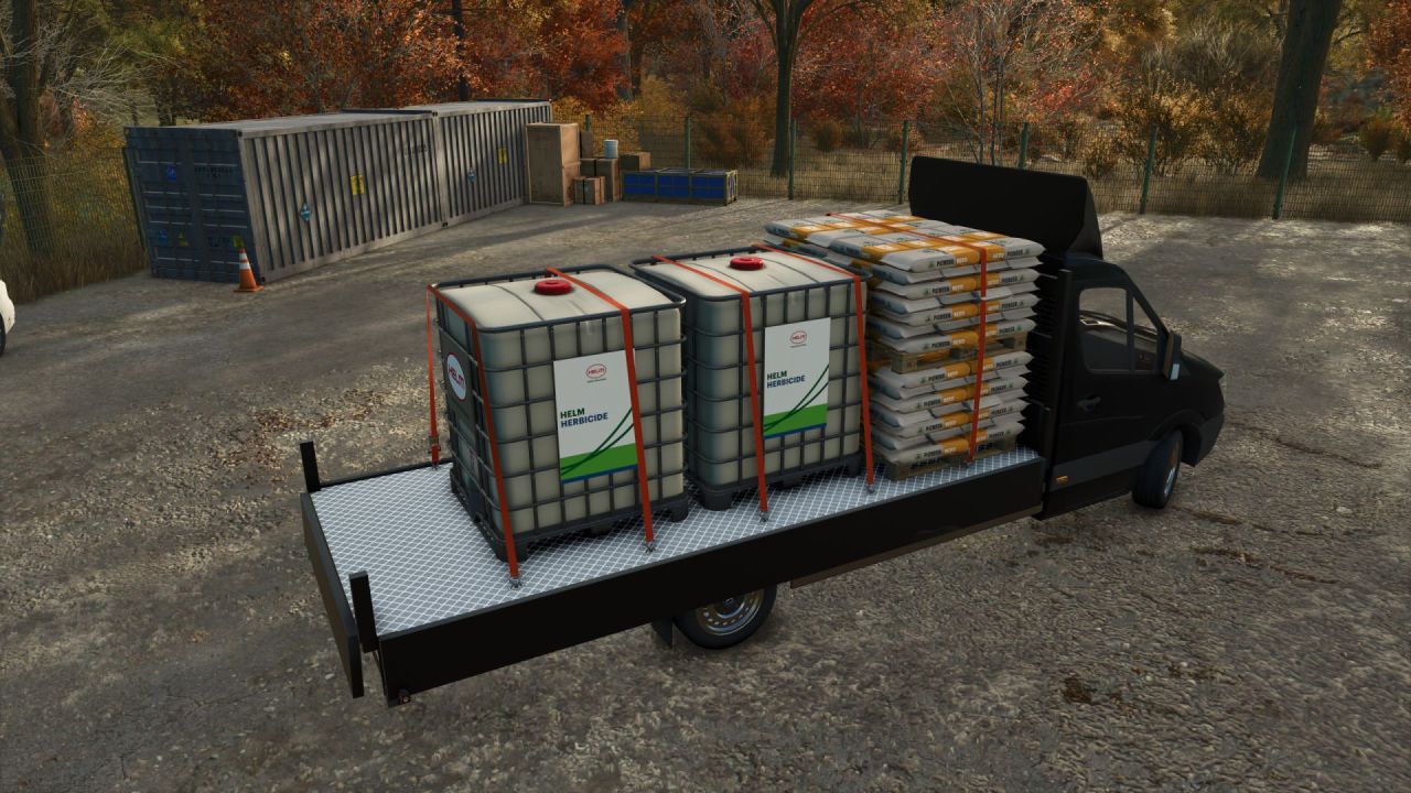 Schneller Mercedes-Benz Sprinter Van für Farming Simulator 25 — 180 km/h und Tuning