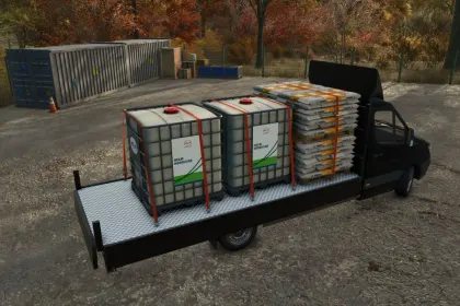 Швидкий Фургон Mercedes-Benz Sprinter для Farming Simulator 25 — 180 км/год та Тюнінг