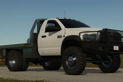 2006 Dodge Ram 3500/5500 Single Cab Flatbed для Farming Simulator 25