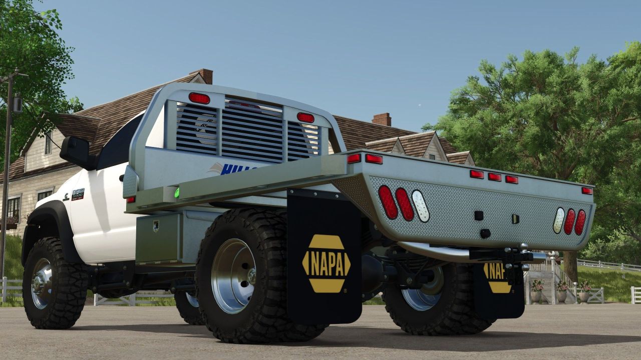 2006 Dodge Ram 3500/5500 Single Cab Flatbed для Farming Simulator 25