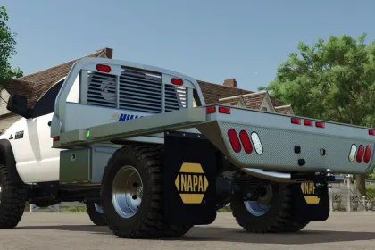 2006 Dodge Ram 3500/5500 Single Cab Flatbed для Farming Simulator 25 — 3