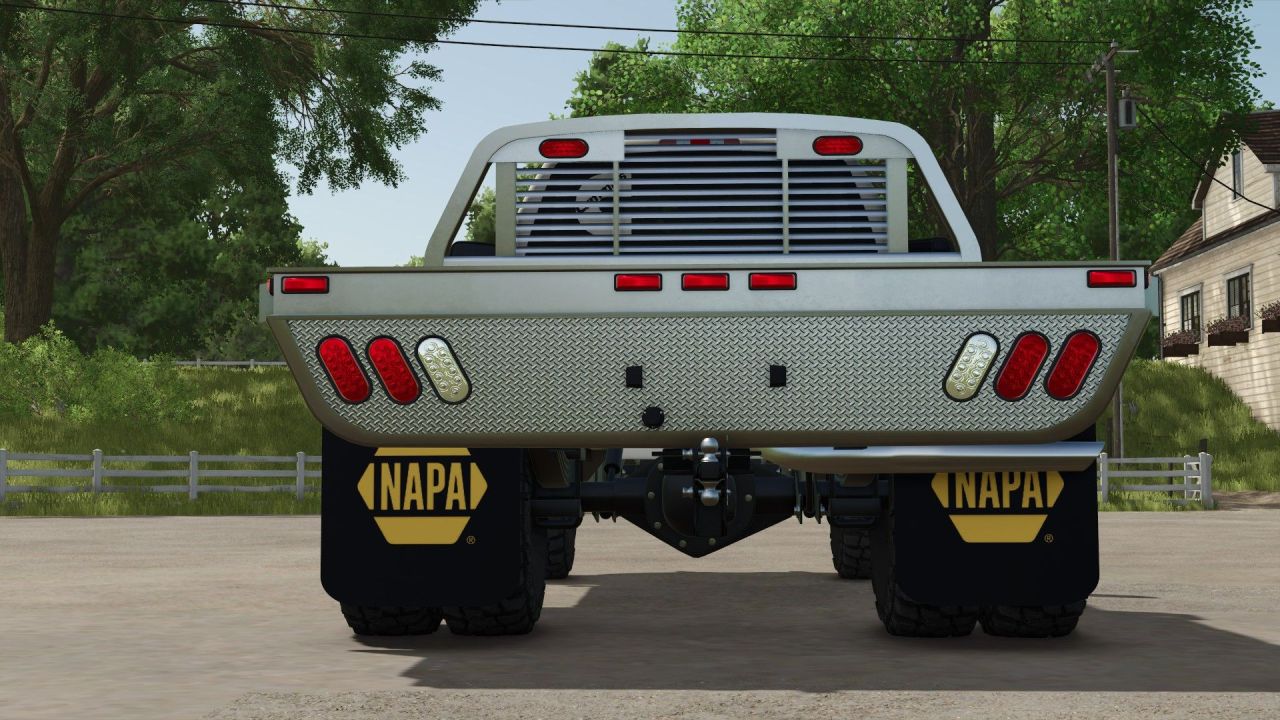 2006 Dodge Ram 3500/5500 Single Cab Flatbed для Farming Simulator 25