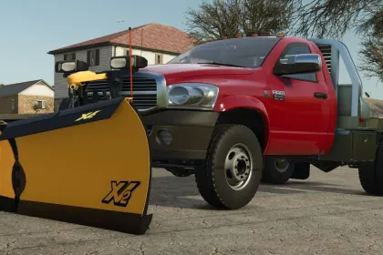 2006 Dodge Ram 3500/5500 Single Cab Flatbed для Farming Simulator 25 — 5