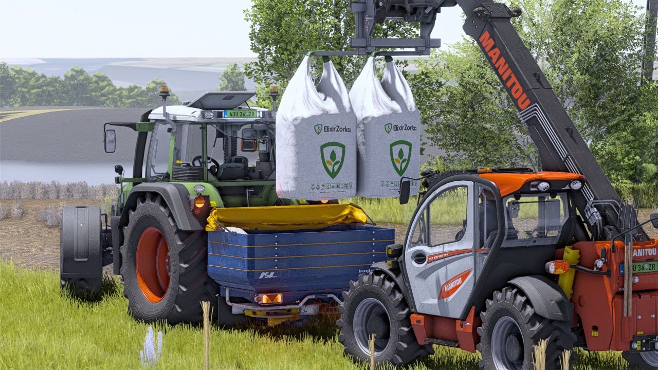 Elixir Zorka Fertilizer BigBag для Farming Simulator 25