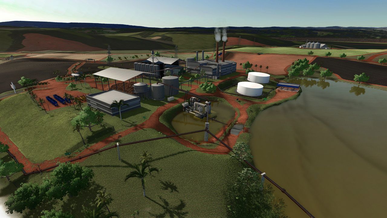 Interiorzão Map для Farming Simulator 25