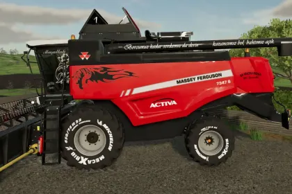 Massey Ferguson Activia 7347 S Edit für Farming Simulator 22 — 2