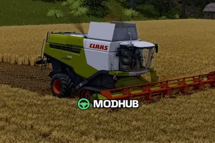 Комбайн Claas Lexion 600-700 V1.0.0.3 для FS25