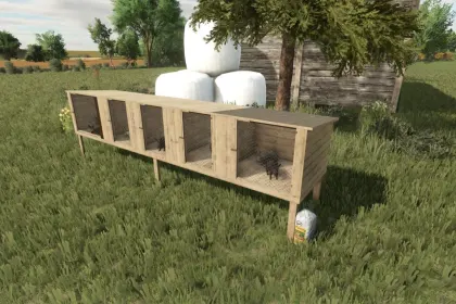 Milí Rabbits (Królik) do Farming Simulator 25 — Dekor i Generator Dochodu — 1
