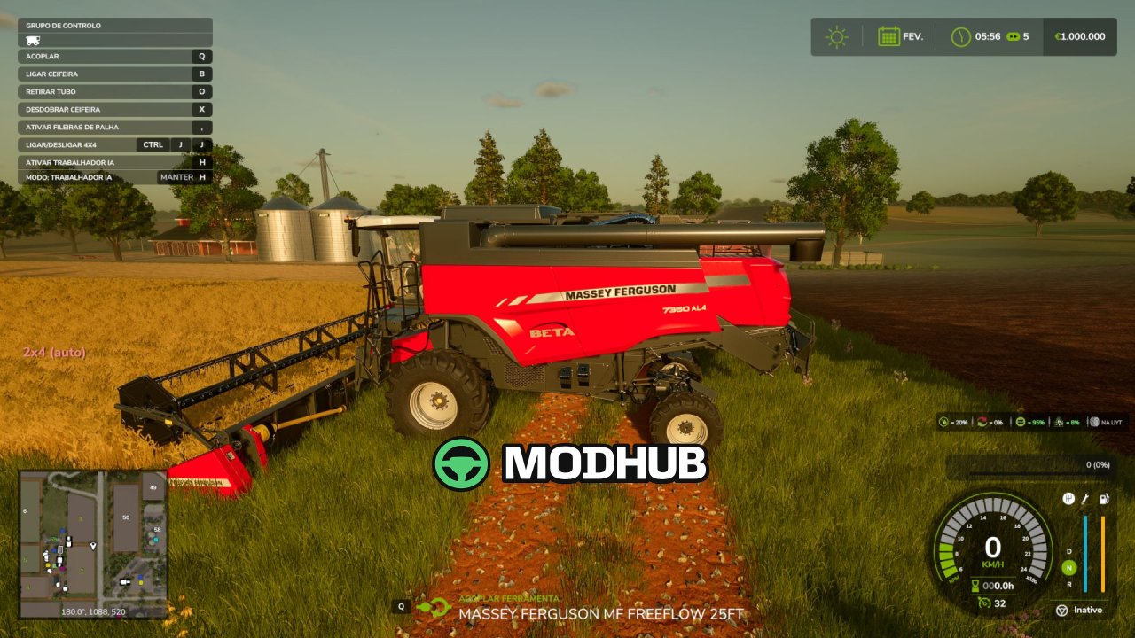 Realistisches 4×4-Traktionssystem V1.0.1 für FS25