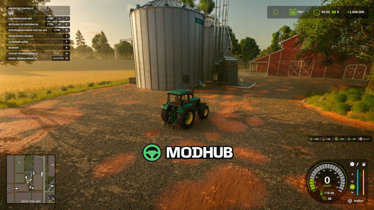 Realistisches 4×4-Traktionssystem V1.0.1 für FS25