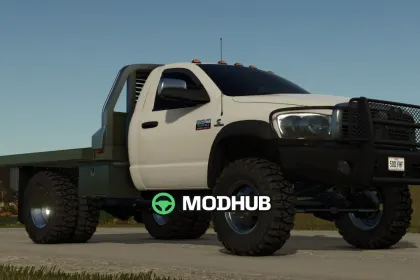 2006 Dodge Ram 3500/5500 Single Cab Flatbed V1.0 для FS25