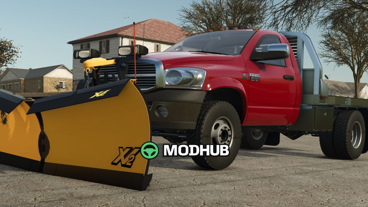 2006 Dodge Ram 3500/5500 Single Cab Flatbed V1.0 do FS25