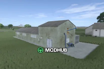 Hall And Garage v1.0 for FS25