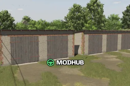 Polish Garages v1.0 for FS25