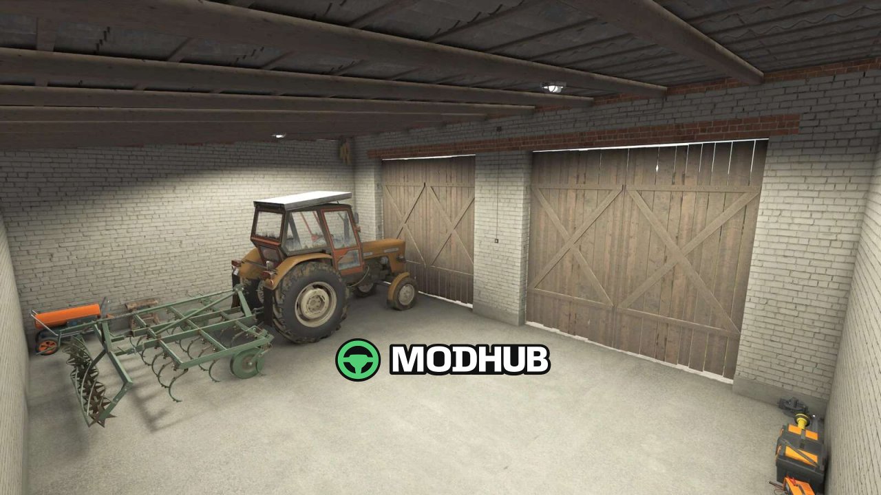 Polish Garages v1.0 for FS25