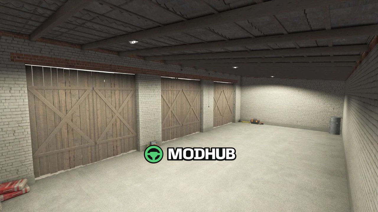 Polish Garages v1.0 for FS25