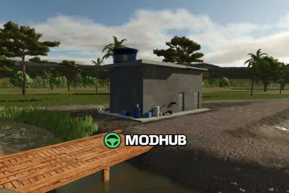 Станція агрозасобів Agricultural Supplies Station v1.0 для FS25