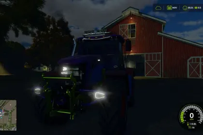 Leistungsstarker Traktor JCB Fastrac 3200 Xtra — Schnell 70 km/h und 600 PS für Farming Simulator 25 — 3