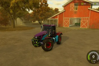 Leistungsstarker Traktor JCB Fastrac 3200 Xtra — Schnell 70 km/h und 600 PS für Farming Simulator 25 — 4