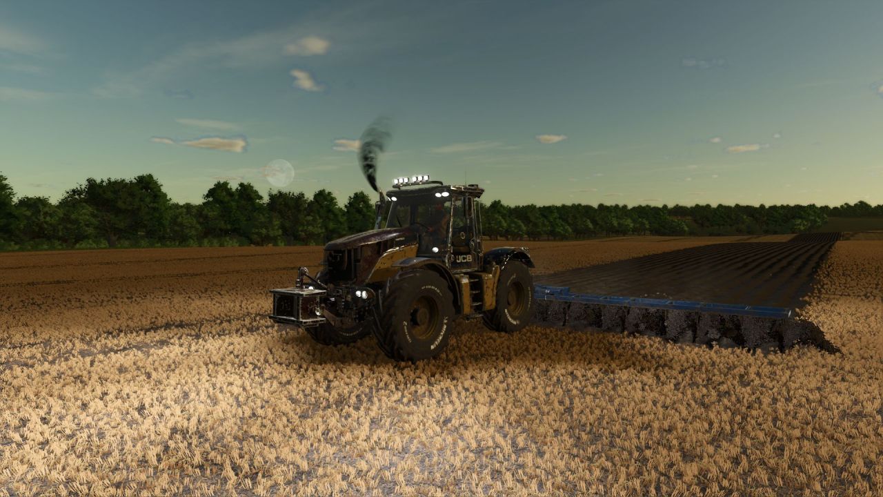 Leistungsstarker Traktor JCB Fastrac 3200 Xtra — Schnell 70 km/h und 600 PS für Farming Simulator 25