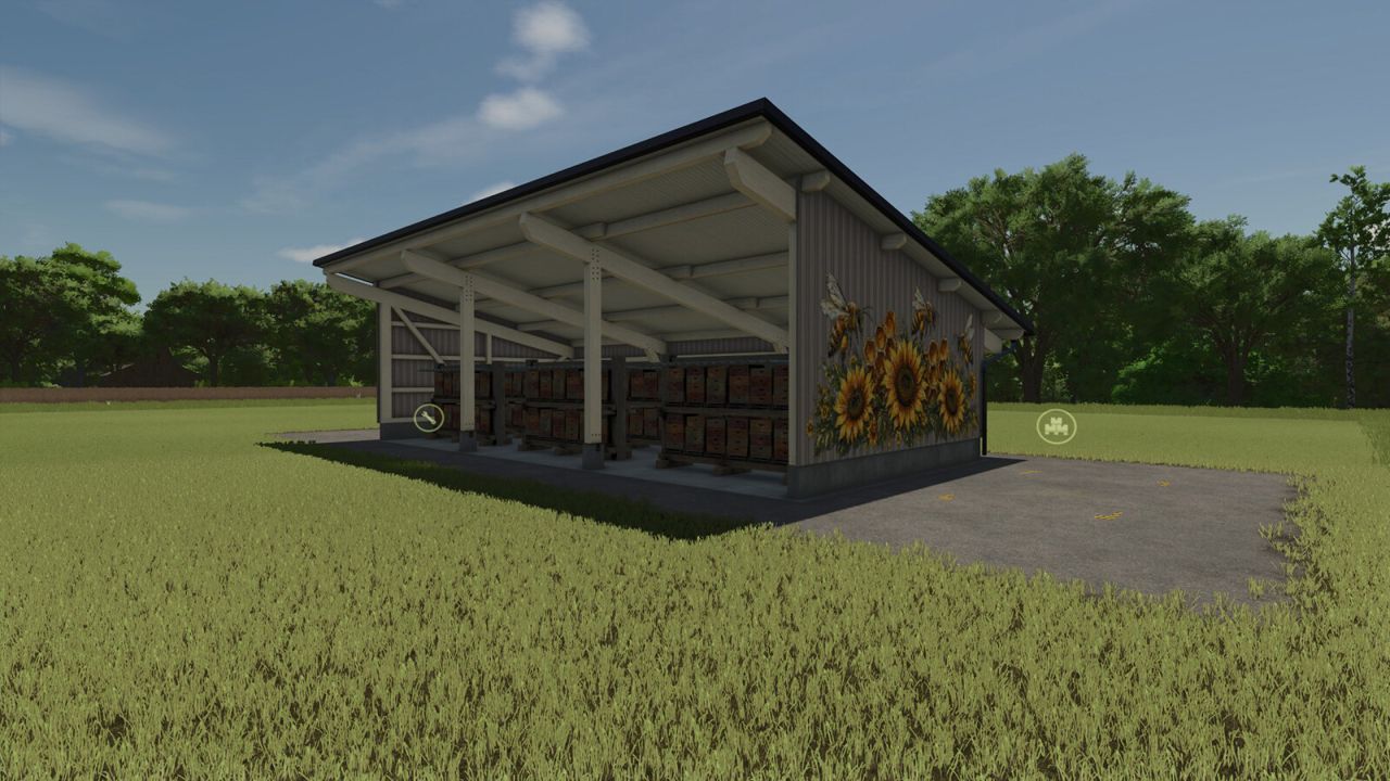 Комерційна пасіка для Farming Simulator 25