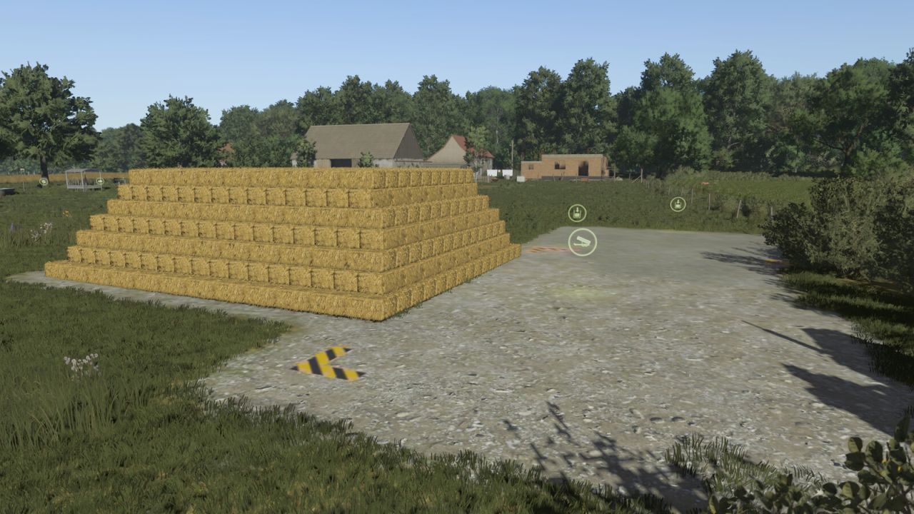 Сховище для малих тюків (квадратні тюки) для Farming Simulator 25
