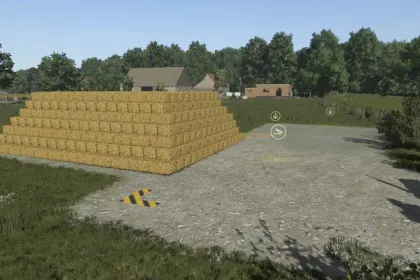 Сховище для малих тюків (квадратні тюки) для Farming Simulator 25 — 2